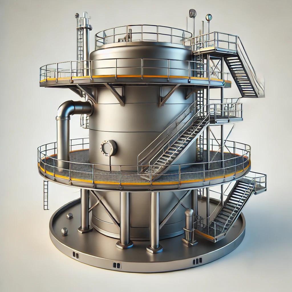 3D Models of Platform & Ladder